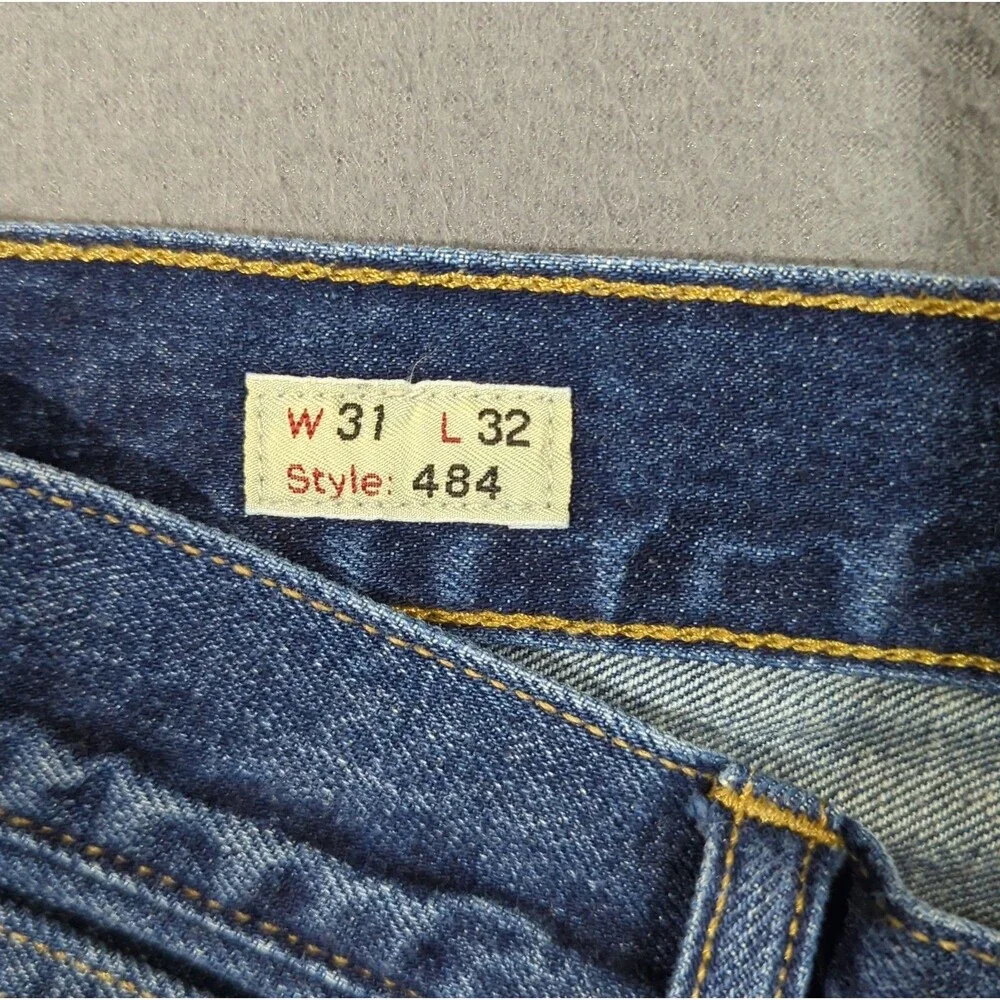 J.Crew Jeans Men's 31x32 Fits 32x30 Blue 484 Slim Fit Denim